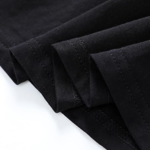 Image of Girl Long Sleeve Dress Ruffle Rainbow Color Block Cotton Casual Tiered Pleated Twirly Dress