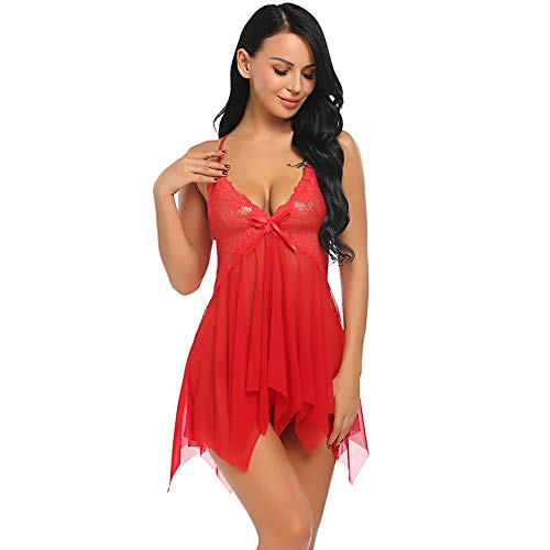Costumes érotiques de nuit en dentelle florale pour cadeau Saint-Valentin
