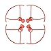 ELBFAE BRDRC Quick Release Propeller Guard for FIMI X8 Mini/V2 Propeller Protector Props Wing Fans Protective Cage Drone Accessory (Color : Orange)