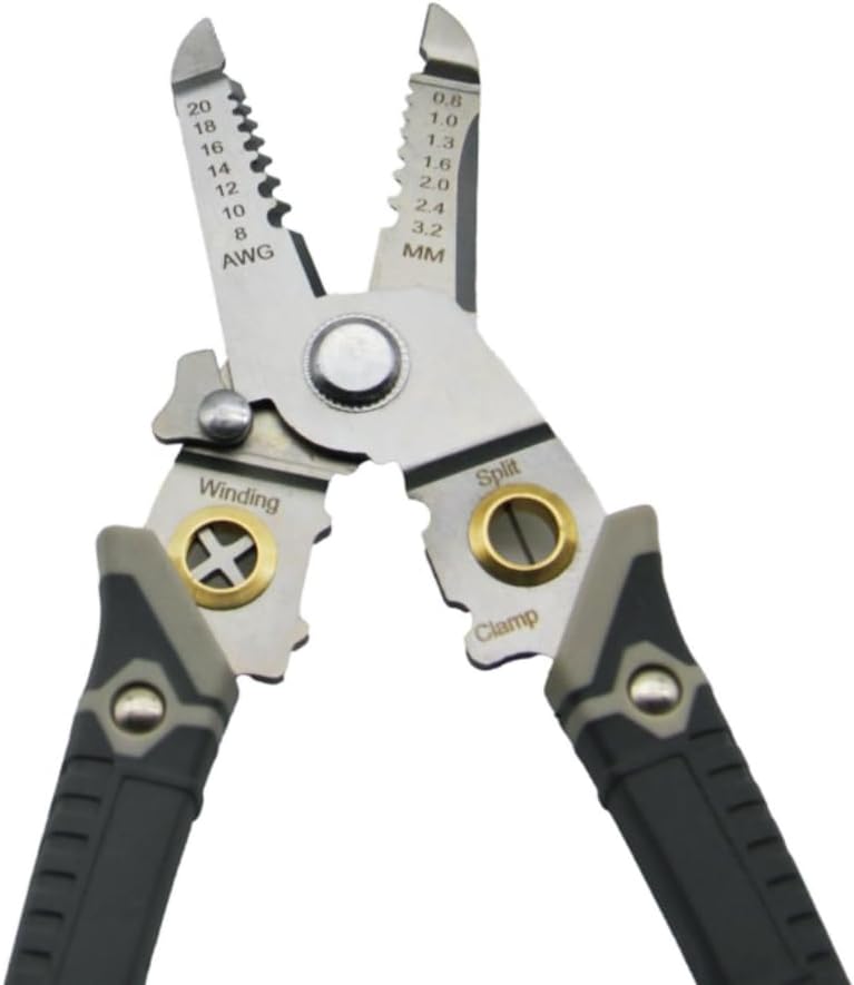 TMAX 8-20 AWG Professional Wire Stripper/wire crimping tool, Wire Cutter, Wire Crimper, Cable Stripper, Wiring Tools and Multi-Function Hand Tool
