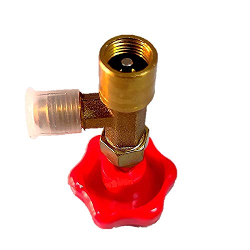 Image of Jagdish Refrigeration R22 Gas Can (Refromax) with Genuine Can Valve Refrigerant Net Weight 1 kg for Air Conditioner /Gas Weight 800 Gram - Multicolor