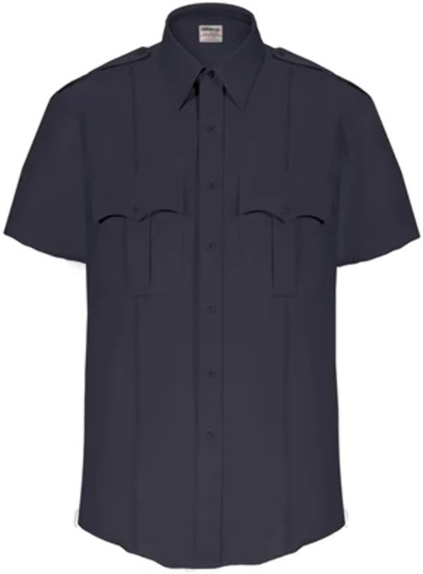 Elbeco Textrop 2 Ss Shirt - Zippered, White - Z3310N-18
