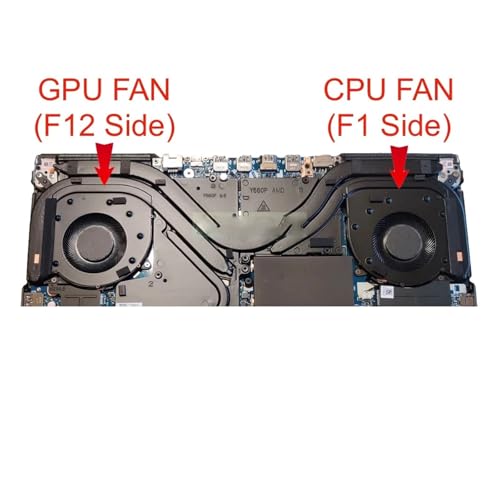 Ventilateur Lenovo Legion 5 Pro anti surchauffe CPU GPU - 3