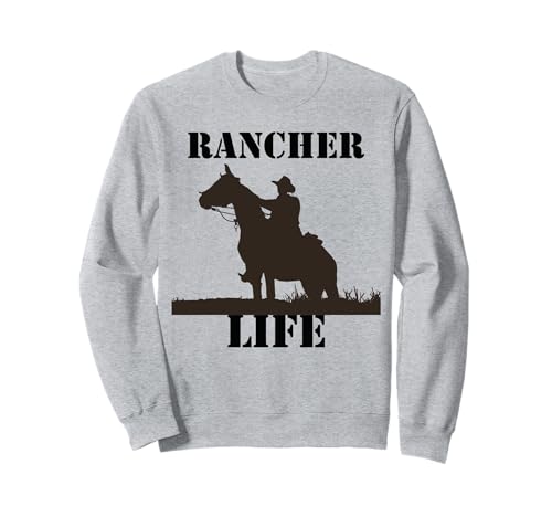 Camiseta Rancher Life Ranch Horse para hombres, mujeres, niños, niñas Sudadera