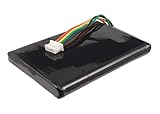T0052 CoreParts Battery for GPS, Navigator 4.07Wh Li-ion 3.7V 1100mAh, W125990949 (4.07Wh Li-ion 3.7V 1100mAh Black for Medion GPS, Navigator Gopal P4225, Gopal P4425, P4225 M5, P4425)