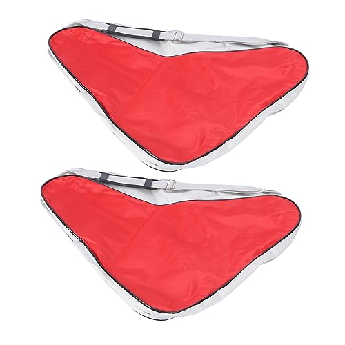Parliky Roller Skates Bag Set 2 Pcs Mesh Tote Shoulder Pouch Storage Container for Ice Skates Easy to Use and