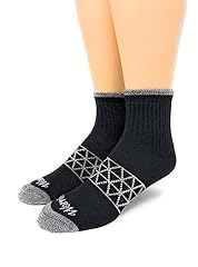 Black / Marl Quarter Crew