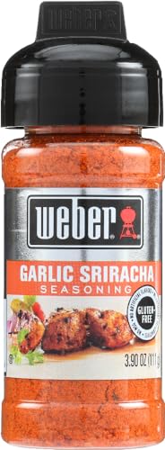 Weber Grill Seasoning Garlic Sriracha 3.9 ounce (pack of 2)