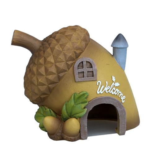 Aquarium-Fish-Tank-Decoration-Fruit-Series-Cave-Fish-Tank-Landscape-Small-Fish-Tank-Shelter-Small-Fish-House-Acorn-House-Hamster-Cave-Lizard-Cave-Small-Reptile-Ornament-Cave-House