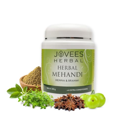 Image of Mehandi /Henna Powder For Deep Conditioning, Root Touch Up, Control Hair Fall & Repairs Damaged Hair With Amla, Shikakai & Brahmi Powder - 500g