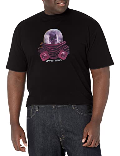 Marvel Mysterio Mugshot T-Shirt Homme en coton à manches courtes noir