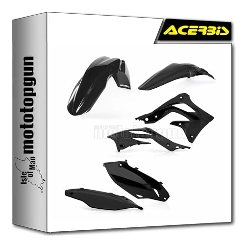 Cache carénage noir Acerbis de haute précision pour Kawasaki KXF 450 version 2012