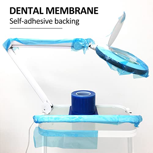 Barrier Film - Anghie Barrier Film Roll 1200 Sheets 4' X 6' Barrier Film With Dispenser Box, Thick Disposable Protective Pe Film Barrier Tape #TOP5