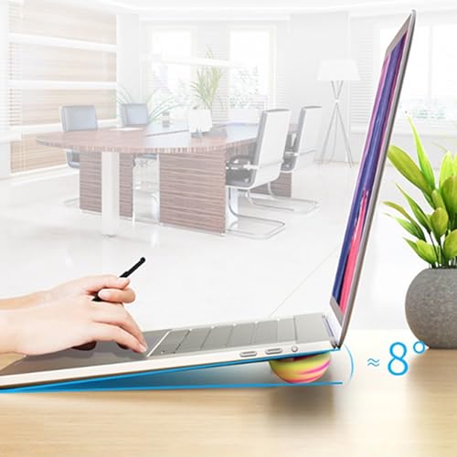 Base portátil para laptop con pies de silicona desmontables miniatura 7