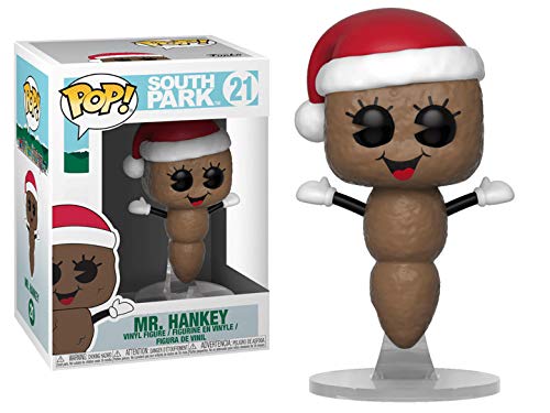 Funko Pop Mr. Hankey Christmas + Protector: South Park Pop! TV Animation Vinyl Figure (Collector Gift Set Bundled with ToyBop Brand Box Protector Case)