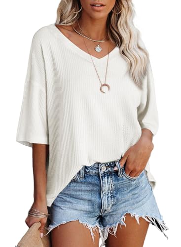 SHEWIN Plus Size Tops for Women Casual Summer...