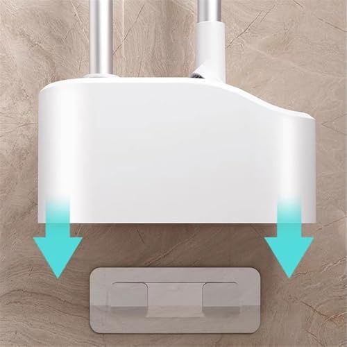 Ensemble de deux brosses murales pour cuvette de toilette design