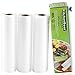 Produktbild KitchenBoss Vakuumrollen mit Cutter-Box, 3 Rollen 20x500cm Folienrollen BPA-Frei für alle Vakuumierer, stark & reißfest & kochfest & wiederverwendbar Vakuumbeutel für Sous Vide