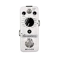The MOOER GROOVE LOOP brings together both the MICRO LOOPER and MICRO DRUMMER into one micro pedal, for the ultiate in a portable jamming companion. Both elements can be used independently from one and other or simultaneously. When used simultaneousl...