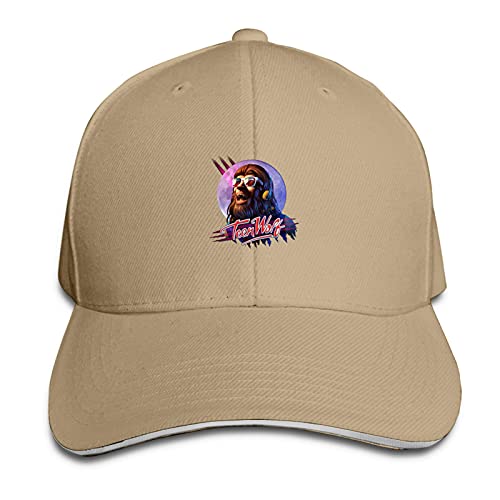 XCNGG Unisex Ajustable Elegante Te-En Wo-Lf Sandwich Dad Golf Sombrero Hip Hop Gorra Casquette Sombrero Pesca Sombrero Gorra para el Sol