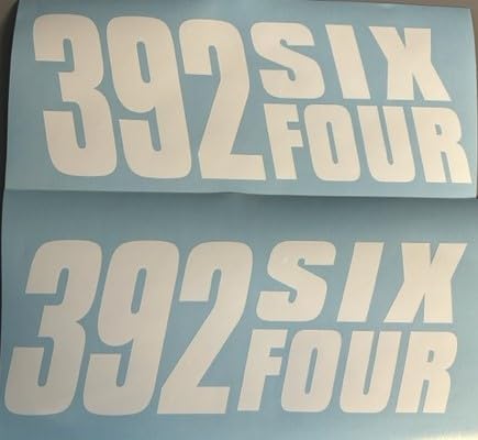 Amazon.com: 392 Six Four Engine Vinyl Decal Sticker Retro 1970
