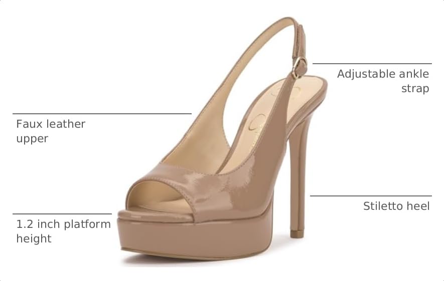 Image of Jessica Simpson Women's Sibilla Slingback Platform Pump