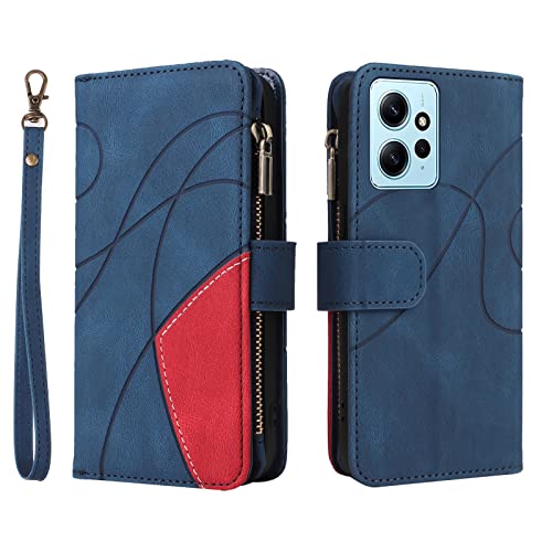 Coque Xiaomi Redmi Note 12 4G style portefeuille pour voyager les mains libres