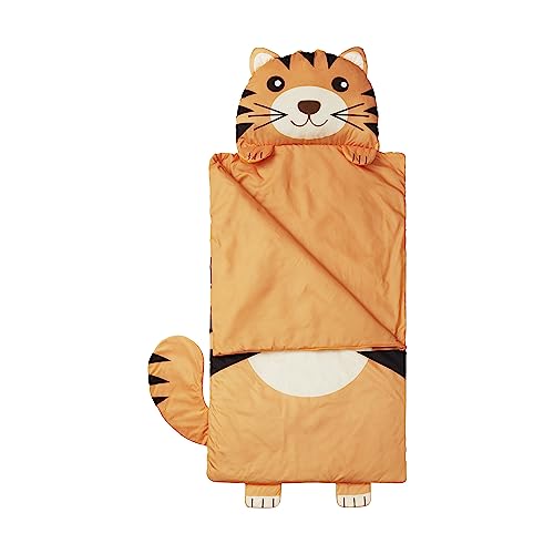 Image of Kid's Nap Buddies Character Preschool Nap Mat, Toddler Sleeping Bag with Pillow for Daycare, Ages 3+