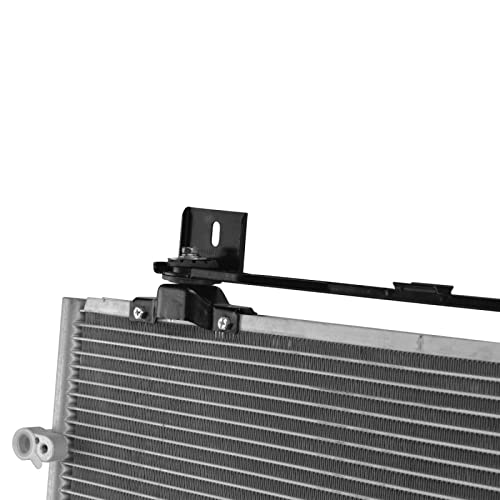 Image of TRQ A /C Condenser and Receiver Drier Assembly Compatible with 1999-2004 Honda Odyssey