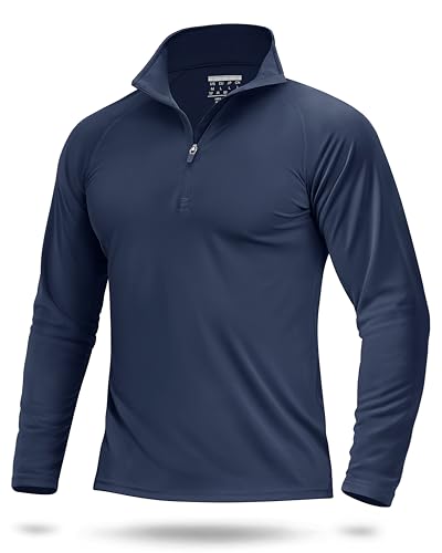 Boladeci Sun Protection Shirts For Men Upf 50+ Long Sleeve