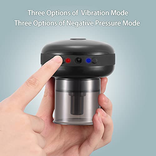 Topqsc Electric Cupping Therapy Massager With Red Light Therapy，Portable Rechargeable Adjustable Cupping Therapy Massage Tool,Back,Body #TOP4