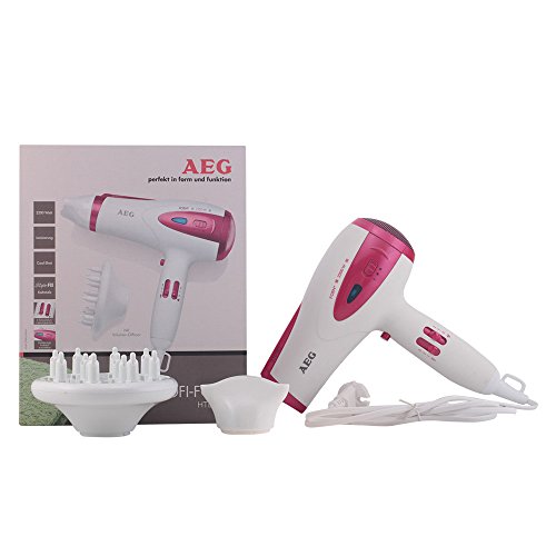 Preisvergleich Produktbild AEG HTD 5584 weiß-pink Profi-Foen