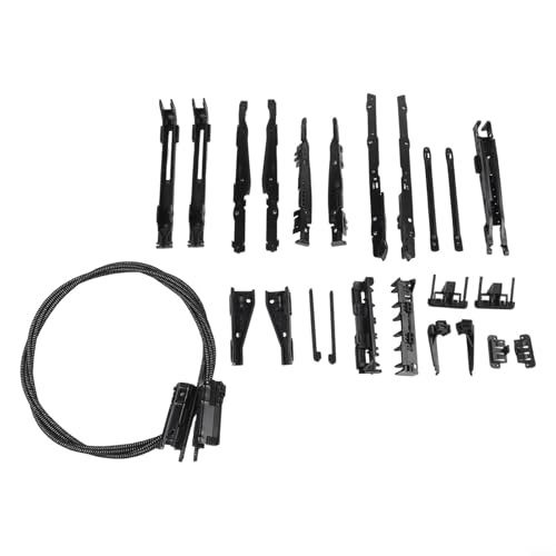 Panoramic Sunroof Cable Repair Kit For X5 E70 F15 And X3 E83 E53, Black Replacement Part OEM 54137118849 54107278144, Quick Install Solution For Restoring Smooth Sunroof Operation
