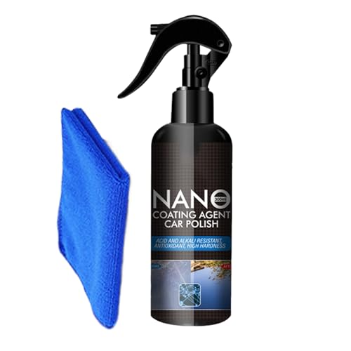 Nano Spray for Cars - Nano Detailing Polishing Spray,Hydrophobic UV Protection Coating Agent for Polishing Cleaning Car Paint for Garage Motorcycle Marine Trucks