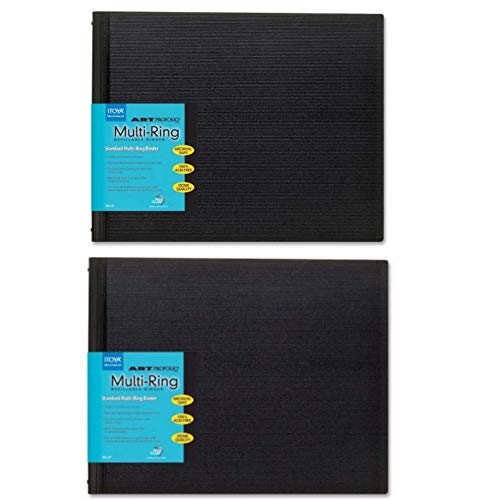 Best Deal Cheap 🛒 Itoya Art Profolio 13x19-Inch Multi Ring Refillable Binder (2 Items)