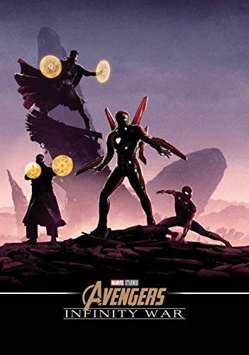AVENGERS; INFINITY WAR Movie PHOTO Print POSTER Odeon Art Iron Man Spider 018 A4