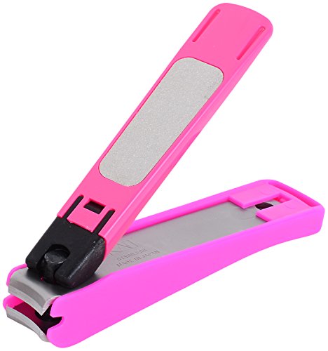 Kai Japan Nail Clipper, Pink - Image 2