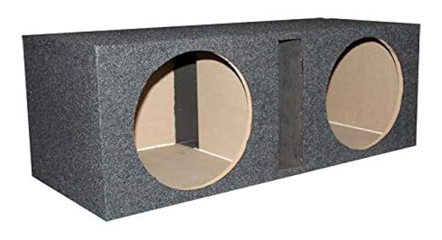 Amazon.co.jp: Q Power QBASS デュアル15インチ通気口付きMDF