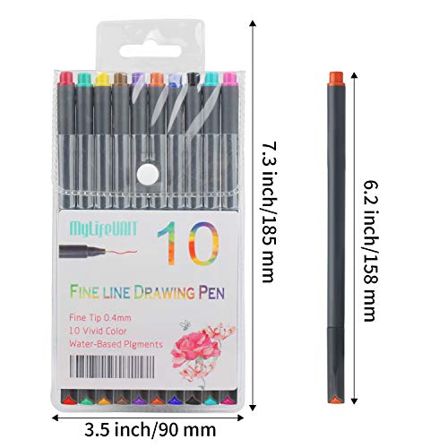 Mylifeunit FBA_OF16L185 Fineliner Color Pen Set thumb #2