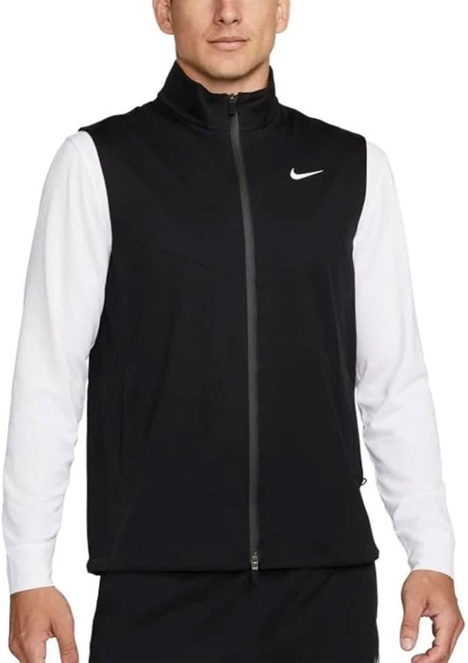 Nike Men's Storm-FIT ADV Golf Vest, BLACK, XL