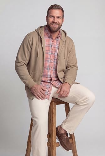Image of KingSize Men's Big & Tall Fleece Zip-front Hoodie Jacket