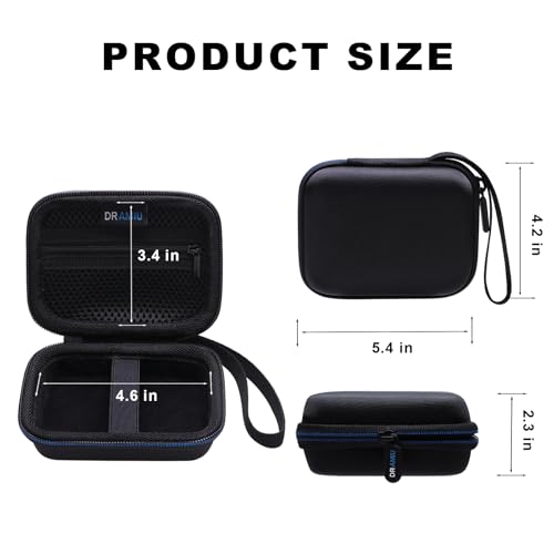 Funda para cámara pequeña universal negra miniatura 5