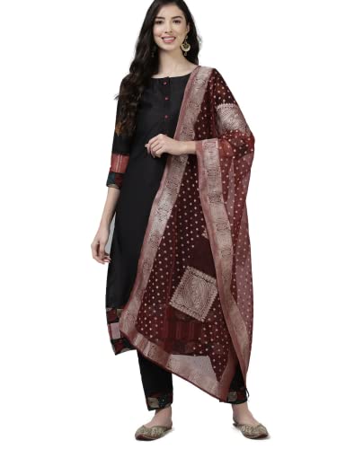 73% OFF on INDO ERA Women's Embroidered Viscose Straight Kurta Palazzo With Dupatta Set (KH9MR3775) 73% OFF on INDO ERA Women's Embroidered Viscose Straight Kurta Palazzo With Dupatta Set (KH9MR3775)