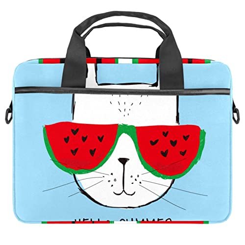 Protégez votre PC 13-14.5 pouces avec ce sac chat pastèque