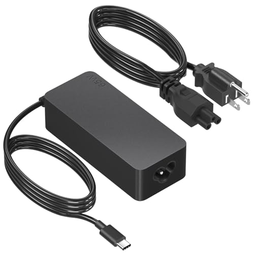 65W 45W USB C Replacement Laptop Charger for Lenovo Thinkpad Chromebook Yoga T480 T490 T580 E480 E580 ADLX65YDC2A C330 S330 100e 300e 500e C930 C940 720 Power Supply Ac Adapter (UL Safety Certified)