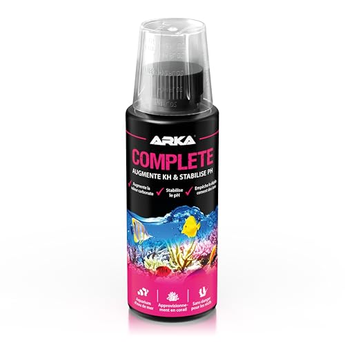 ARKA Complete - Optimise KH et pH pour Aquariums Marins, favorisant Une Croissance corallienne Saine. Améliore stabilité et équilibre, soutient Un...