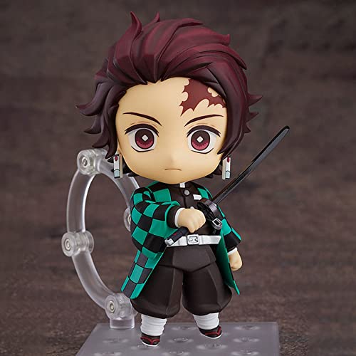 Suwow Q Version Changeable Face Figure Anime Action Figures Collectible Toy For Demon Slayer Figure (Kamado Tanjiro) #TOP5