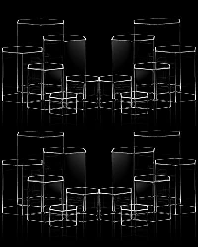 Jetec Hexagonal Jewelry Display Risers Hexagonal Market...