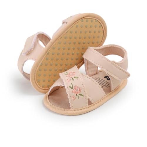 Image of Infant Baby Boys Girls Summer Sandals Party Wedding Dress Flats Shoes Newborn Crib Shoes First Walkers Prewalkers 0-18 Months