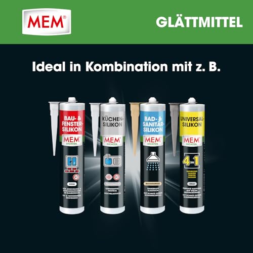 MEM Glättmittel zum Glätten und Modellieren von Dichtstofffugen, Anwendungsfertiges, 500-ml-Spray, Farblos
